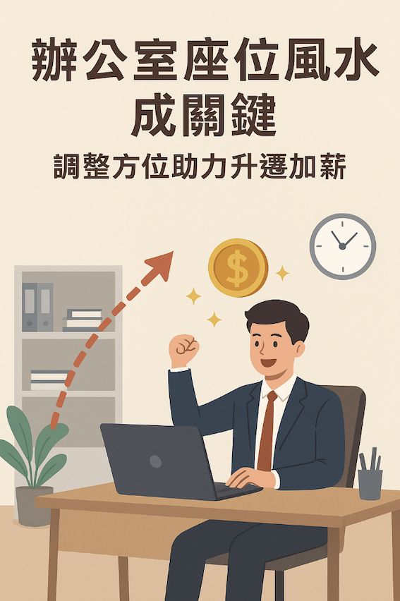 辦公室座位風水成關鍵　調整方位助力升遷加薪
